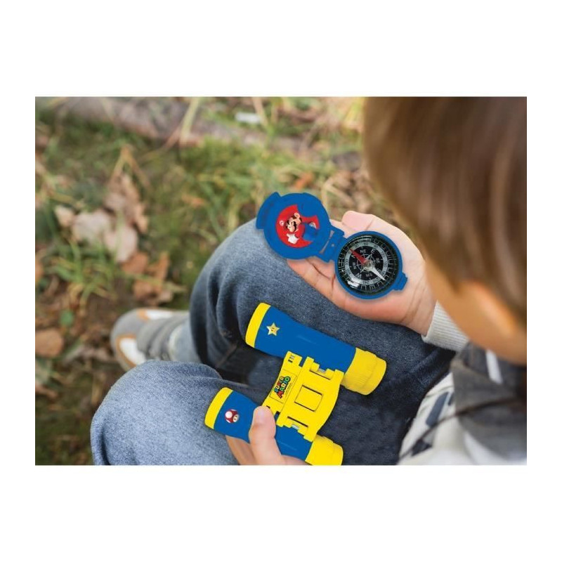 Super Mario - Adventurer's kit - Walkie-Talkie range 120m, binoculars