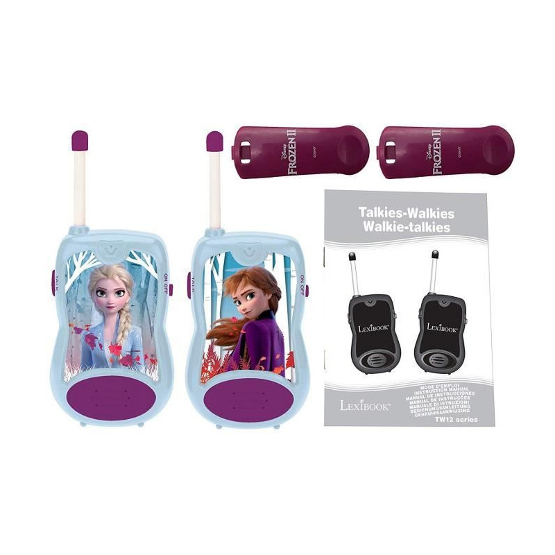 THE QUEEN OF SNOW - Pair of 2 Walkie Talkies - Range 100 m