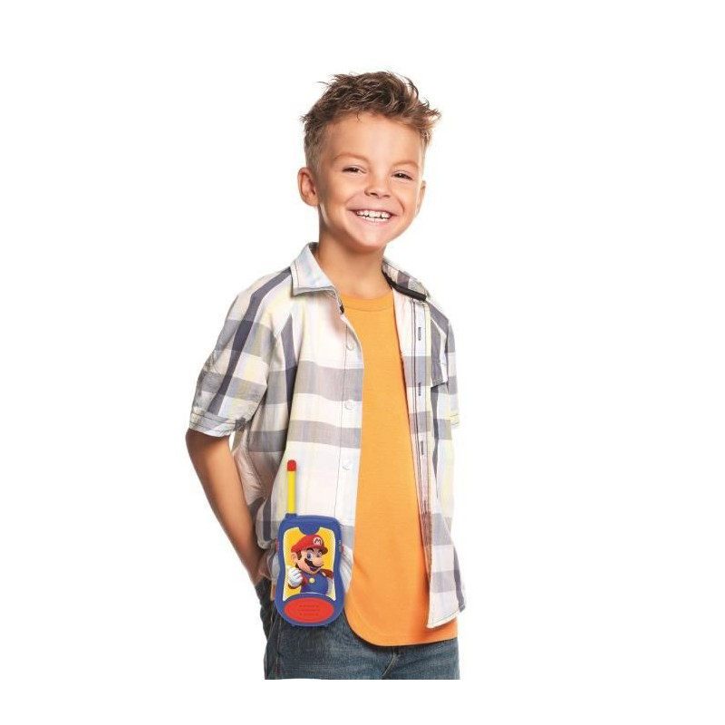 SUPER MARIO Children's walkie-talkie 120 meters of range - LEXIBOOK