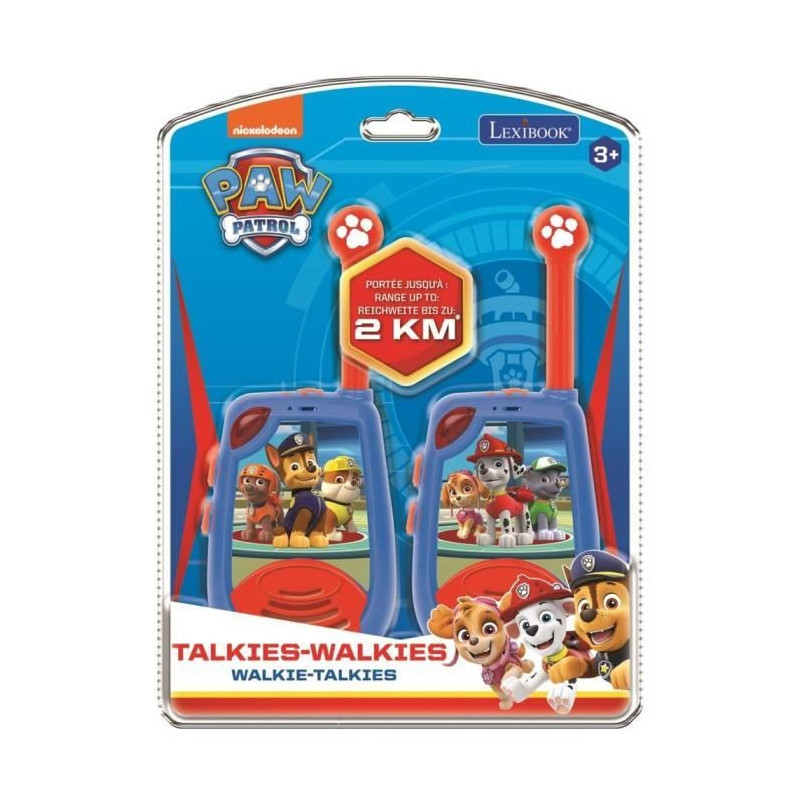 LA PAT 'PATROUILLE - Digital Walkie-Talkies - 2km morse function