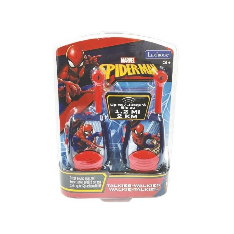 SPIDER-MAN - Walkie-Talkies - 2 km