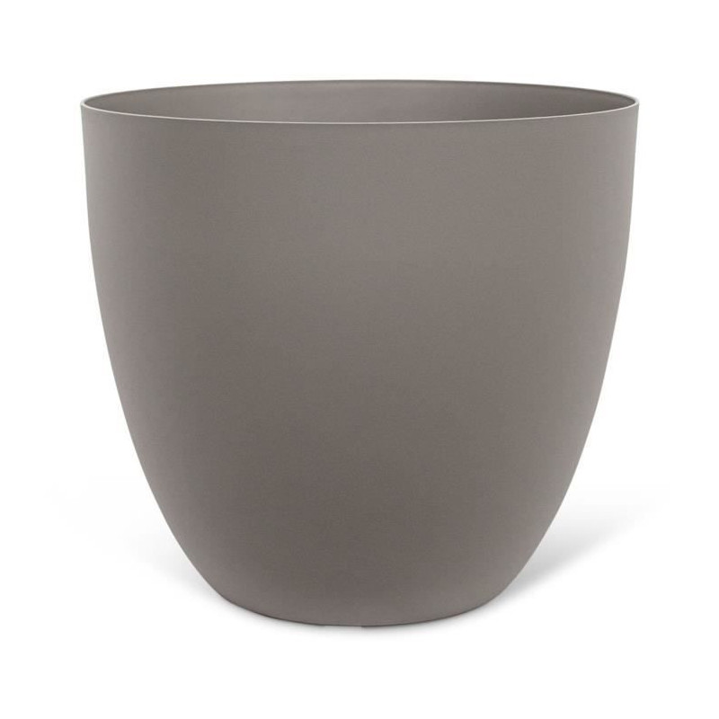 Flowerpot - GARDEN ID - Phoenix Taupe - 38 x 34 cm - 100% Recycled and