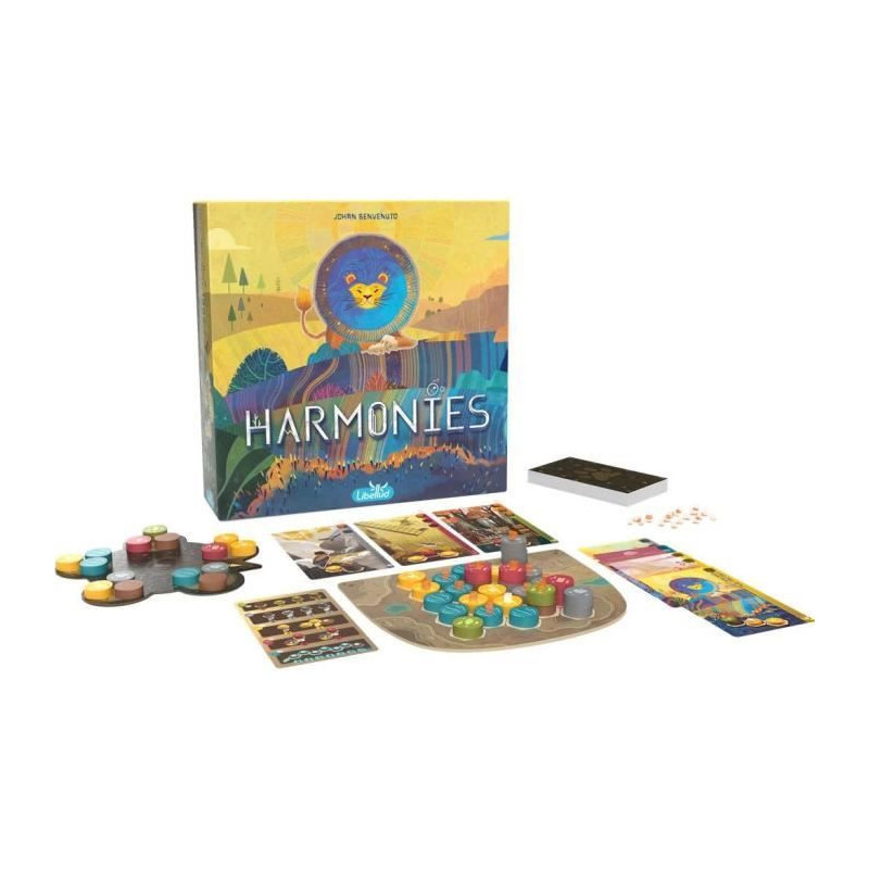 Board game - LIBELLUD - Harmonies - 8 years old - Indoor - Mixed - Boa