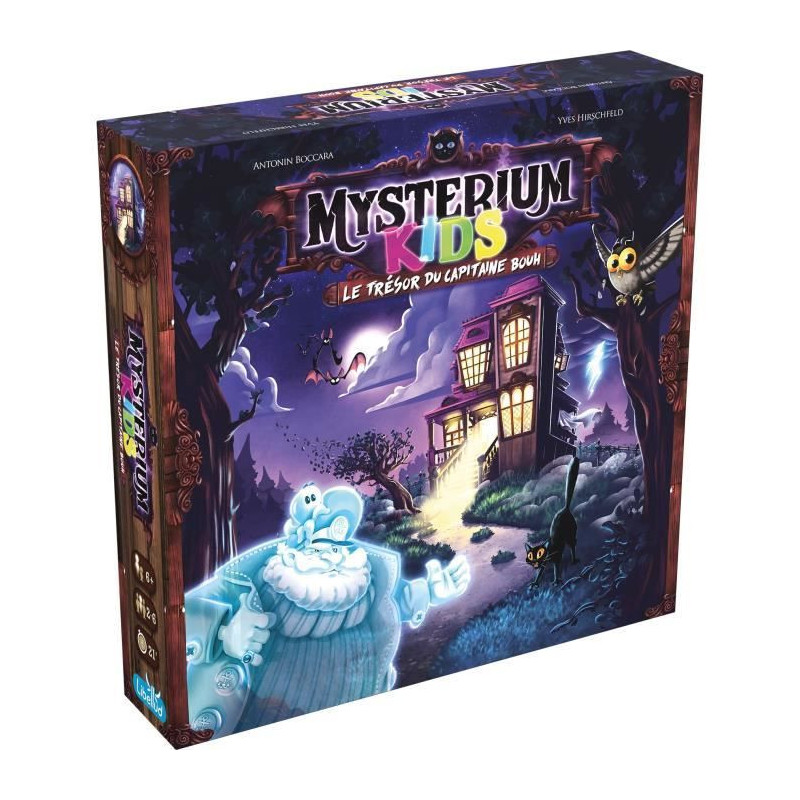 Mysterium Kids Captain Bouh - Asmodee - Board game