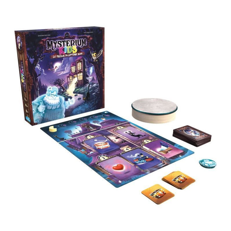 Mysterium Kids Captain Bouh - Asmodee - Board game