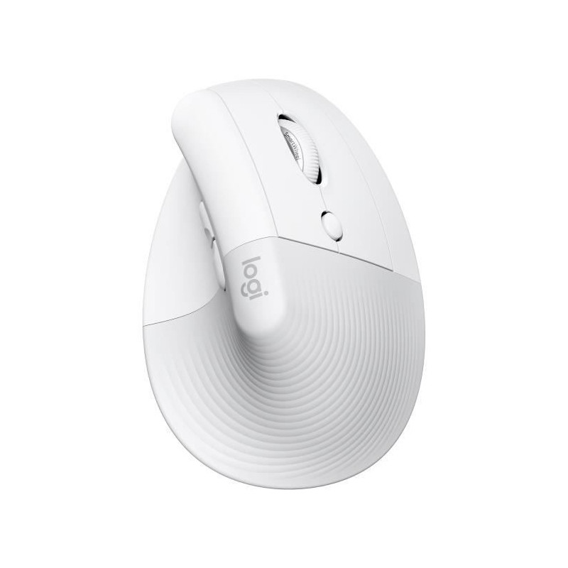 Logitech Lift Ergonomic Vertical Wireless Mouse, Bluetooth or Logi Bol