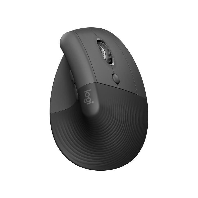 Logitech Lift Ergonomic Vertical Wireless Mouse, Bluetooth or Logi Bol