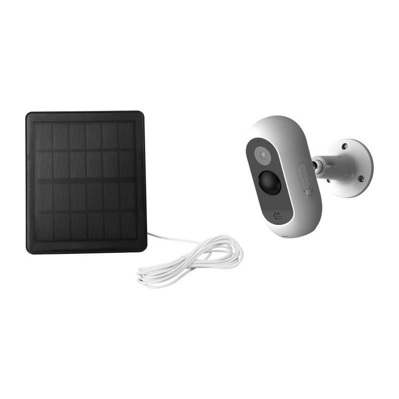 Wi-Fi Solar Camera - LINK2HOME - HD 1080P, 110° angle, night vision