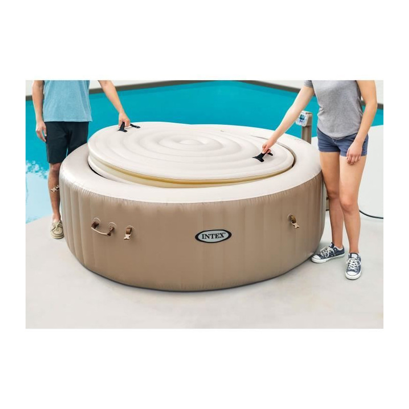 Thermal Cover - INTEX - PureSpa Round - 4 places - Prevents heat loss