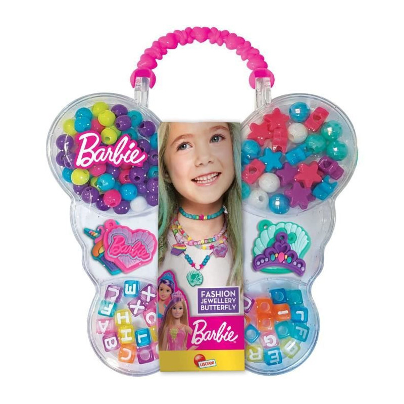 Jewelry Box - LISCIANIGIOCHI - Barbie Butterfly - Ages 8 and up
