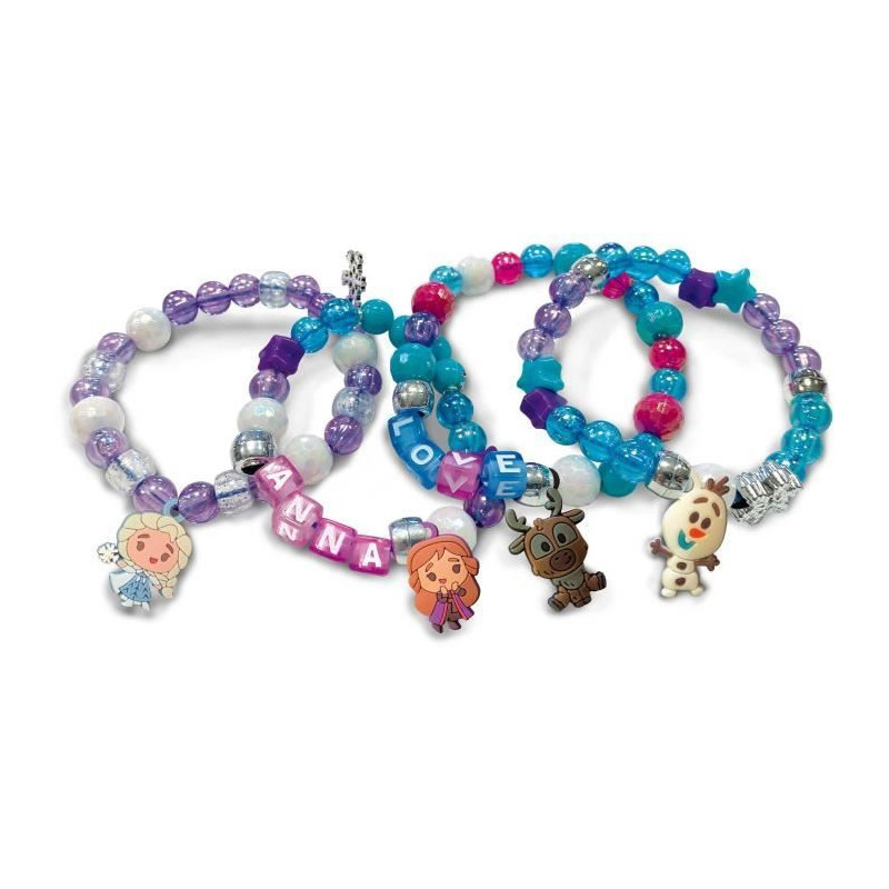 Jewelry Creation Kit - Lisciani - FROZEN - Box with Lock - Colorful Be