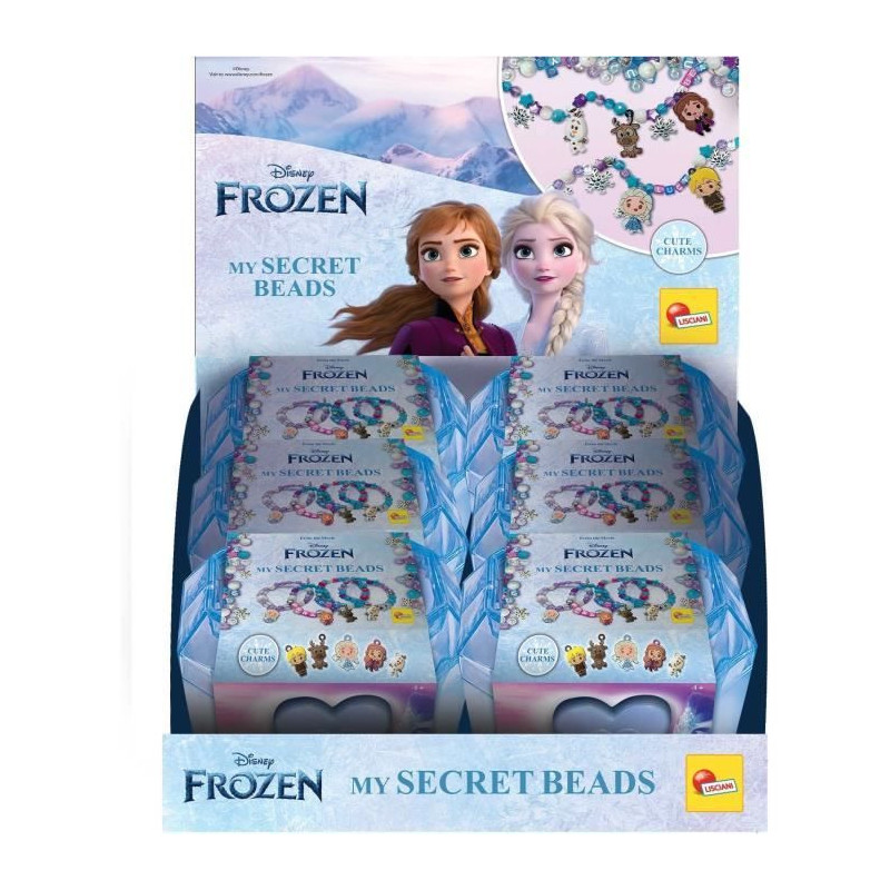 Jewelry Creation Kit - Lisciani - FROZEN - Box with Lock - Colorful Be
