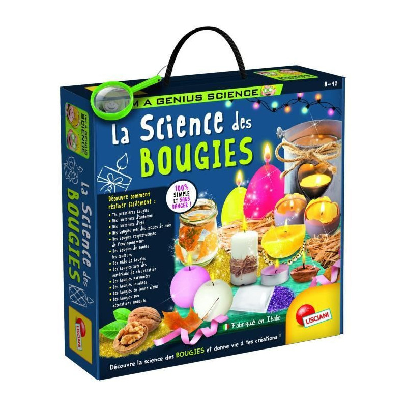Génius Science - creative hobbies - the science of fun candles - LISC