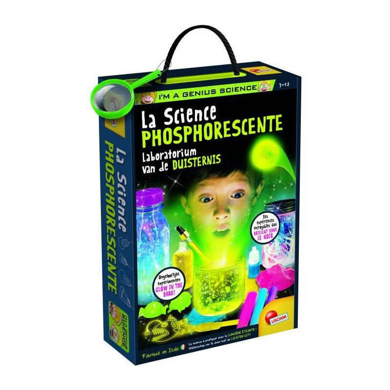 Génius Science - scientific game - phosphorescent science - LISCIANI