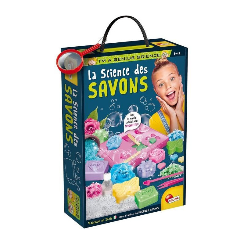 Génius Science - creative hobbies - the science of personalized soaps