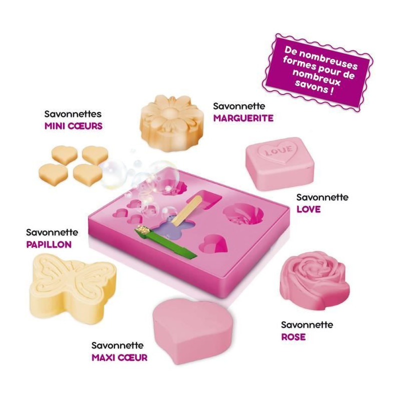 Génius Science - creative hobbies - the science of personalized soaps