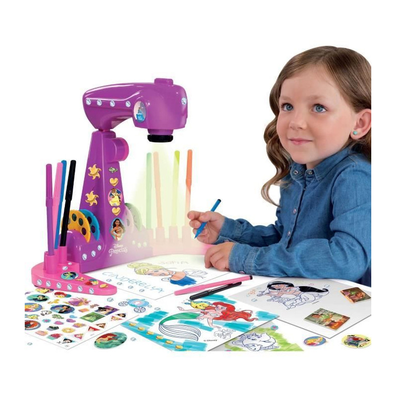 Drawing school projector - Princess - to draw all your favorite Prince