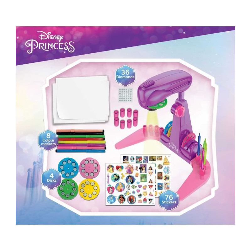 Drawing school projector - Princess - to draw all your favorite Prince