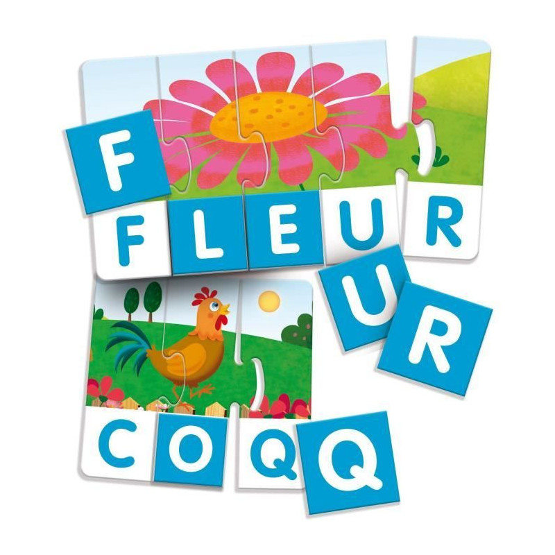 Letters and Words - Carotina - Learn to read and write simply - LISCIA