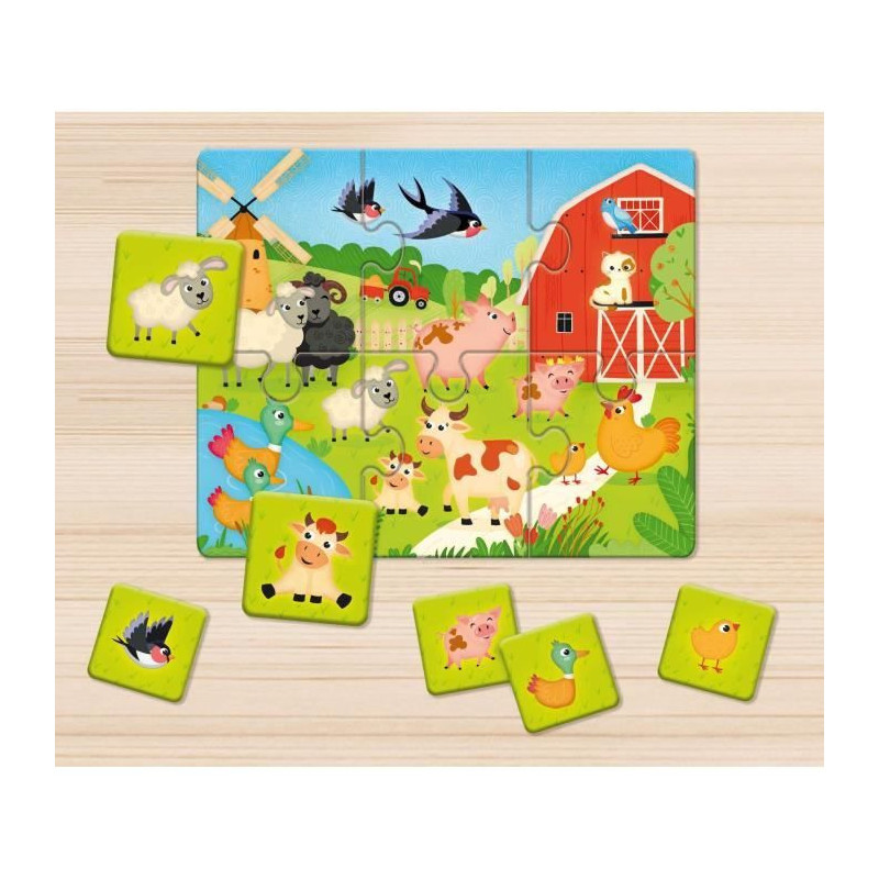 The Animals - Carotina - Learning game - LISCIANI