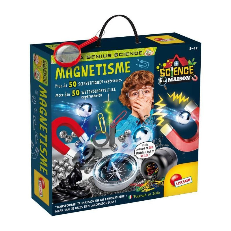 Génius Science - scientific game - magnetism - LISCIANI