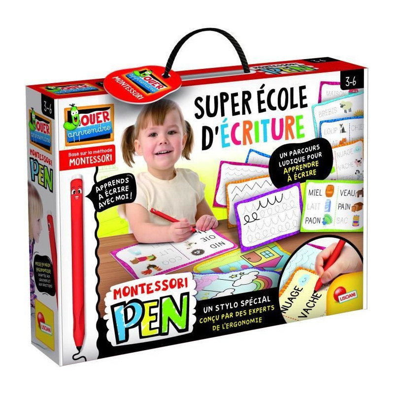 Ergonomic pen - Montessori Pen Super Writing School - LISCIANI