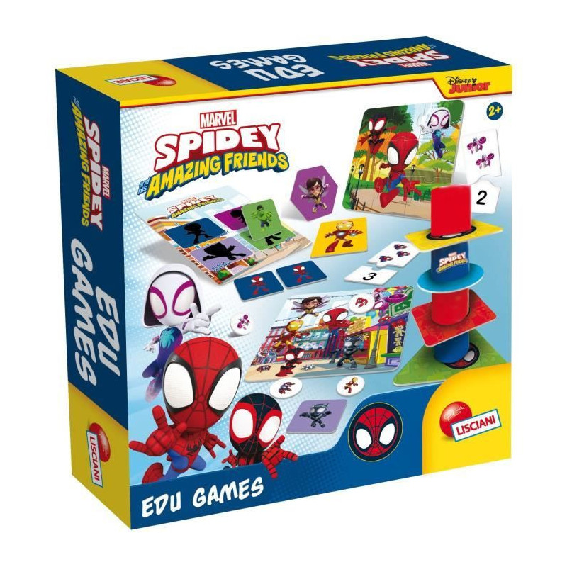 Collection of 10 educational games for the little ones - Spidey - Edu