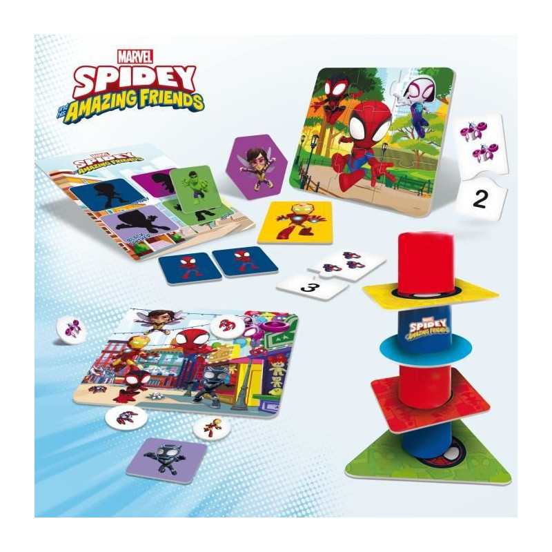 Collection of 10 educational games for the little ones - Spidey - Edu