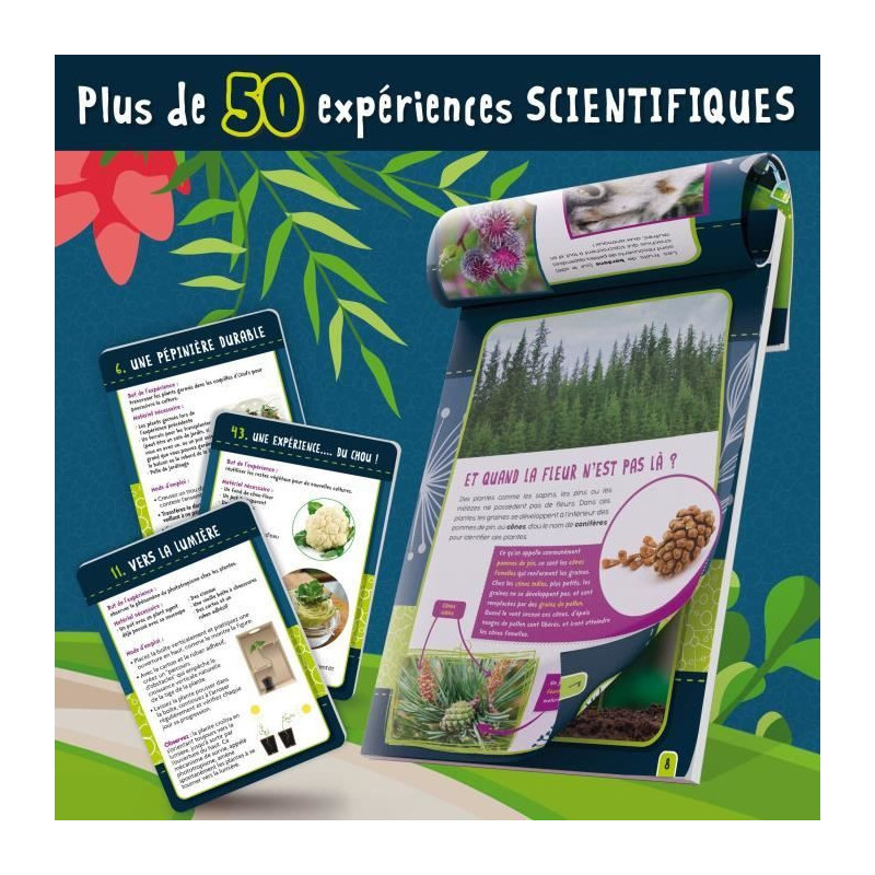 Génius Science - scientific game - botany - LISCIANI