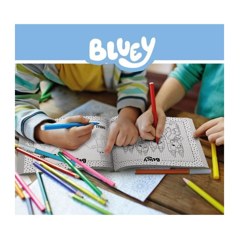 Drawing school - Bluey drawing school - to learn to draw - LISCIANI