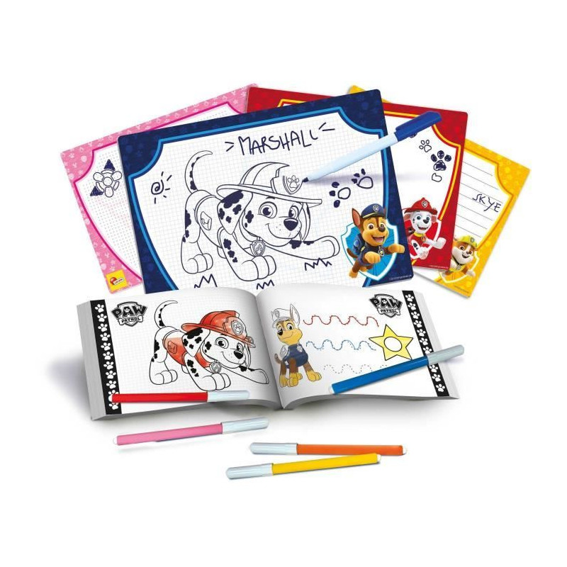 Drawing school - Paw Patrol drawing school - to learn to draw - LISCIA