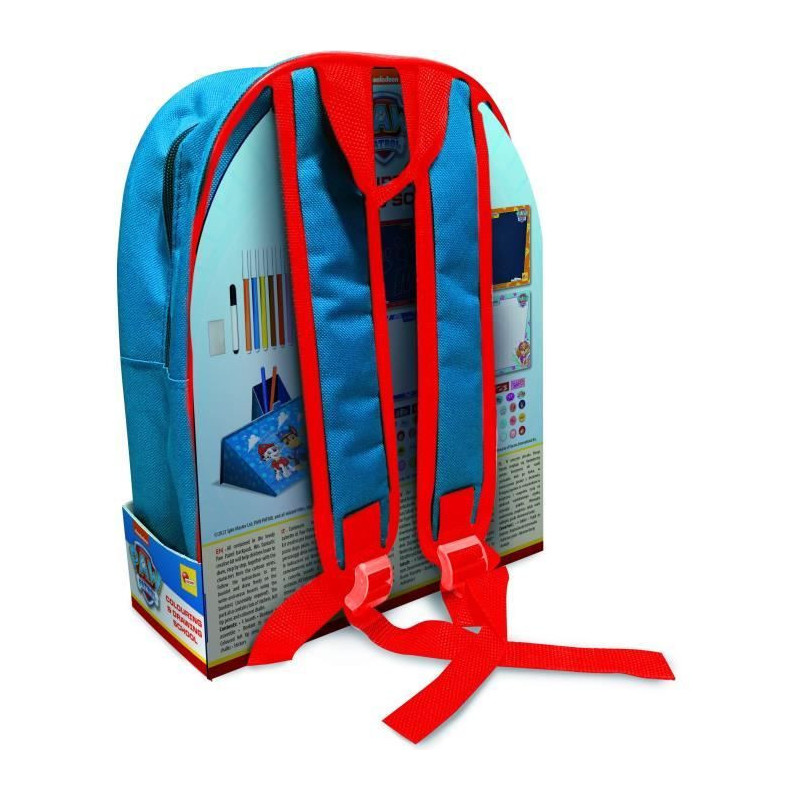 Coloring backpack and drawing school - Paw Patrol - LISCIANI