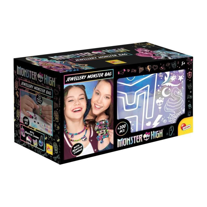 Monster High Sparkling Jewelry Pouch - LISCIANI - Create Fantastic Bra