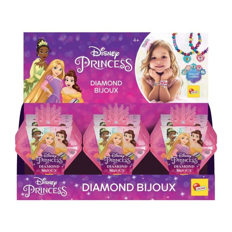 Jewelry Box - LISCIANIGIOCHI - Princesses - Diamond, pearl and charm b