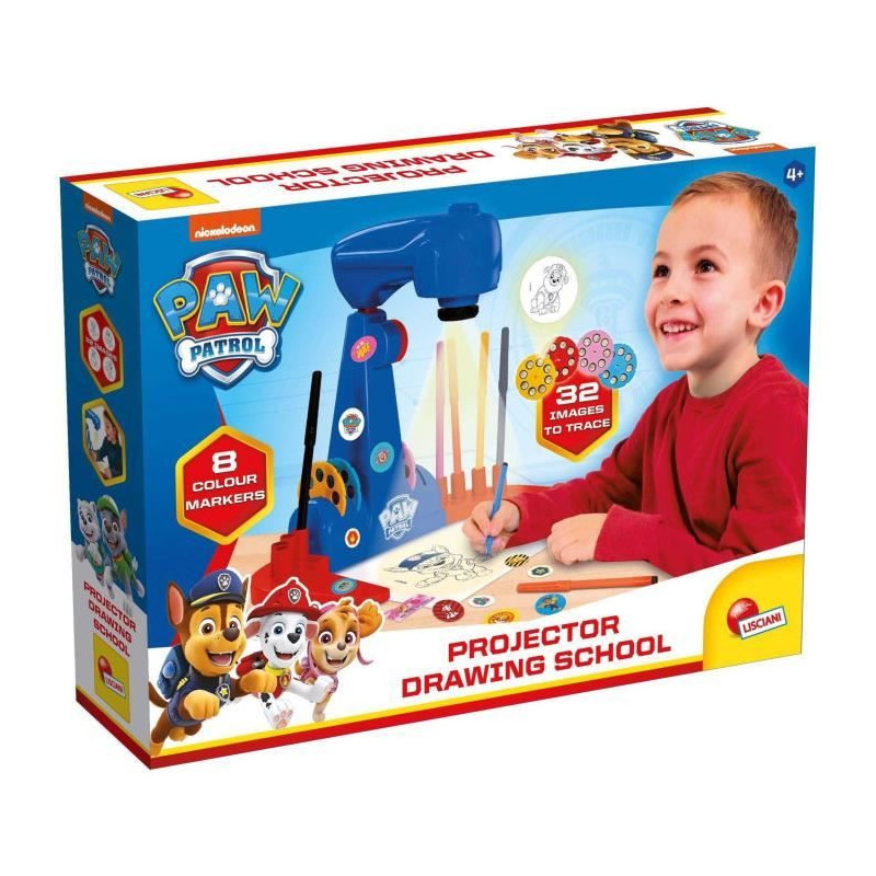 Drawing Projector - LISCIANI - Paw Patrol Drawing School Projector