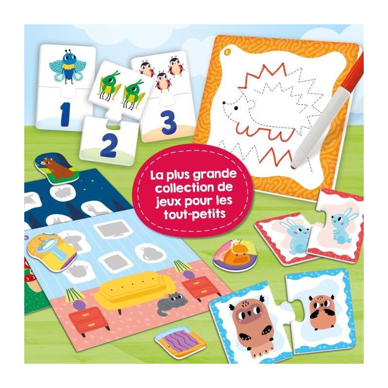 Collection of educational games for toddlers - LISCIANI - Sixty activi