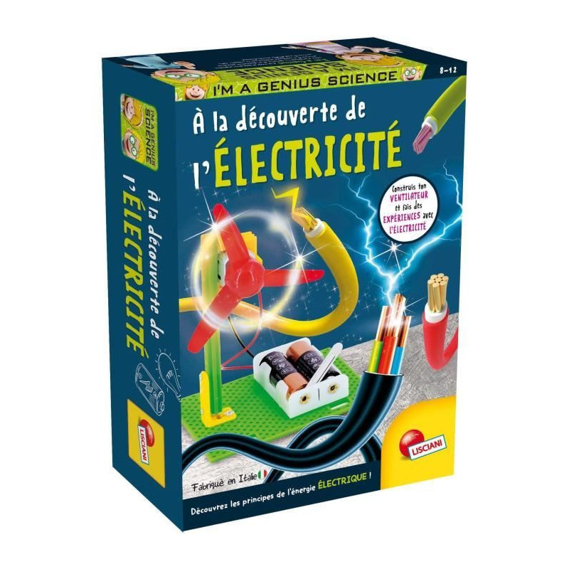 Discovering Electricity - Science Kit - I'M A GENIUS POCKET - Safe Com