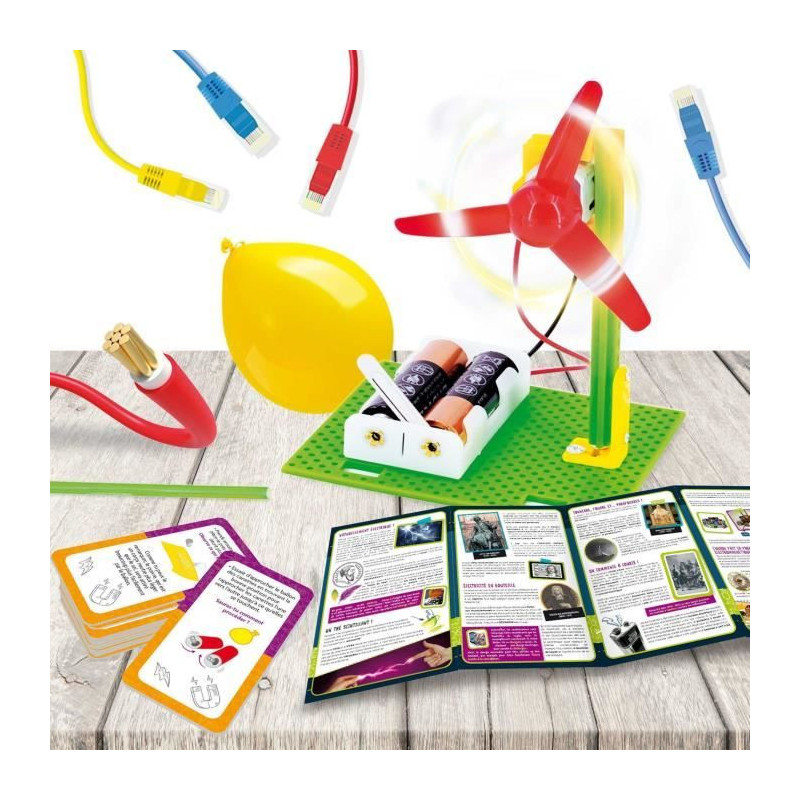 Discovering Electricity - Science Kit - I'M A GENIUS POCKET - Safe Com