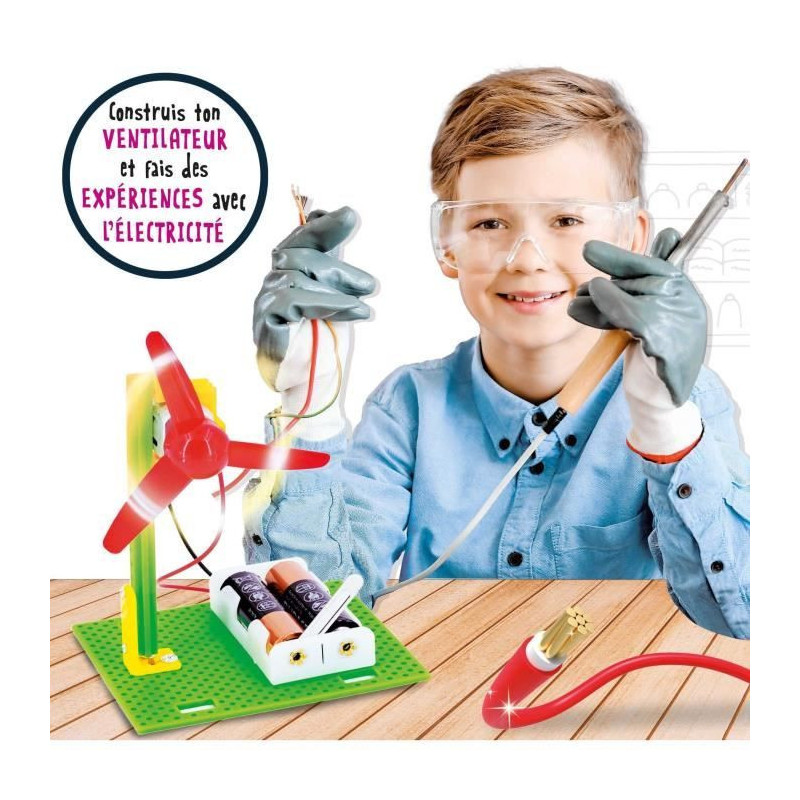 Discovering Electricity - Science Kit - I'M A GENIUS POCKET - Safe Com