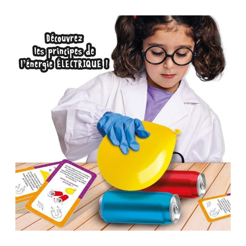 Discovering Electricity - Science Kit - I'M A GENIUS POCKET - Safe Com