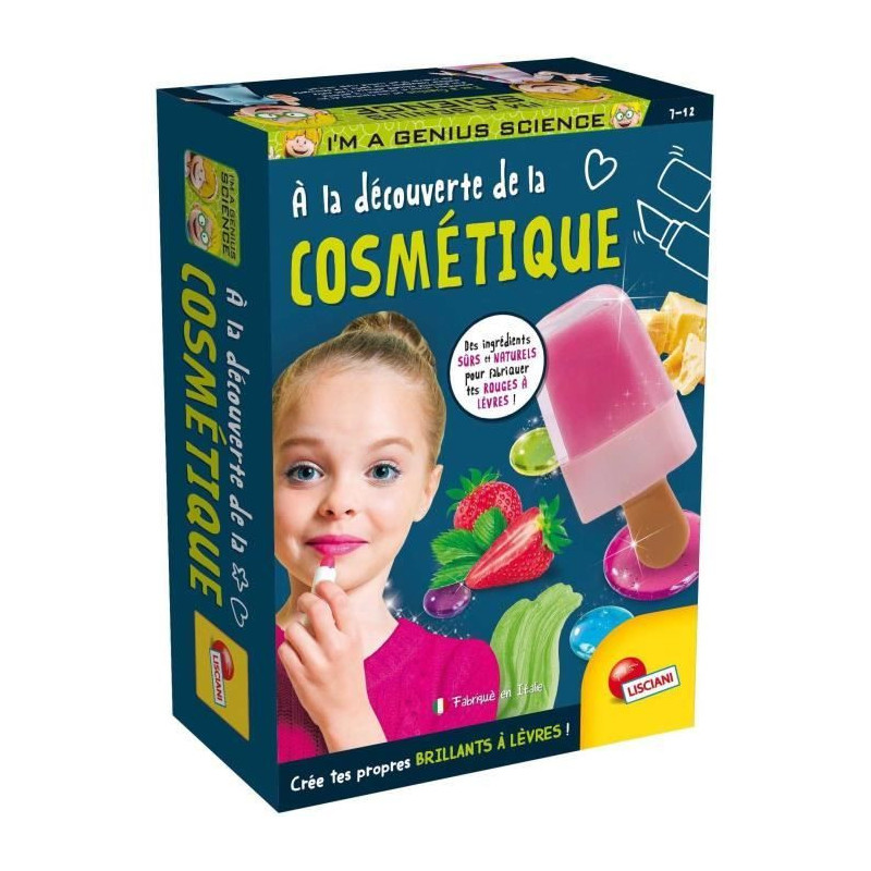 Cosmetic Discovery - Scientific Kit - I'M A GENIUS POCKET - Natural In