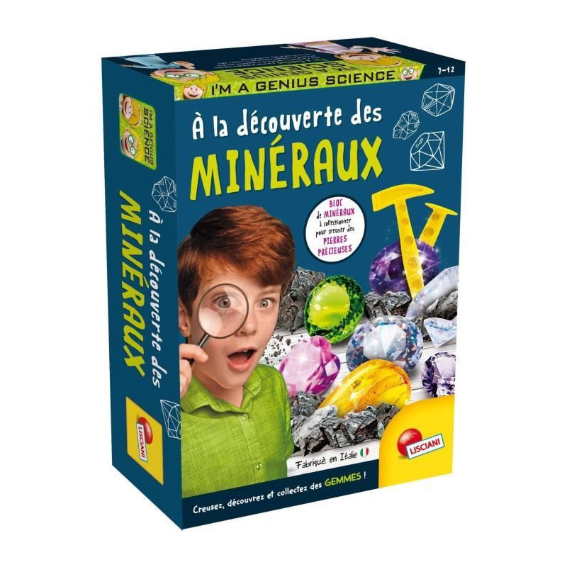 Mineral Discovery - Science Kit - I'M A GENIUS POCKET - Digging Block