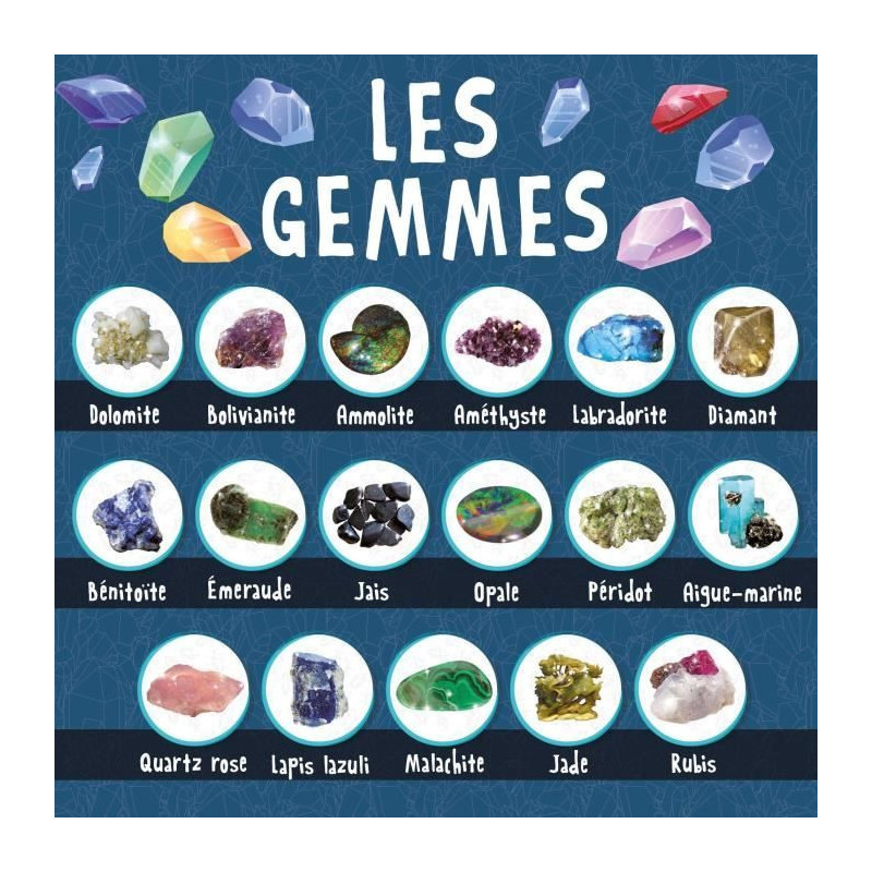 Mineral Discovery - Science Kit - I'M A GENIUS POCKET - Digging Block