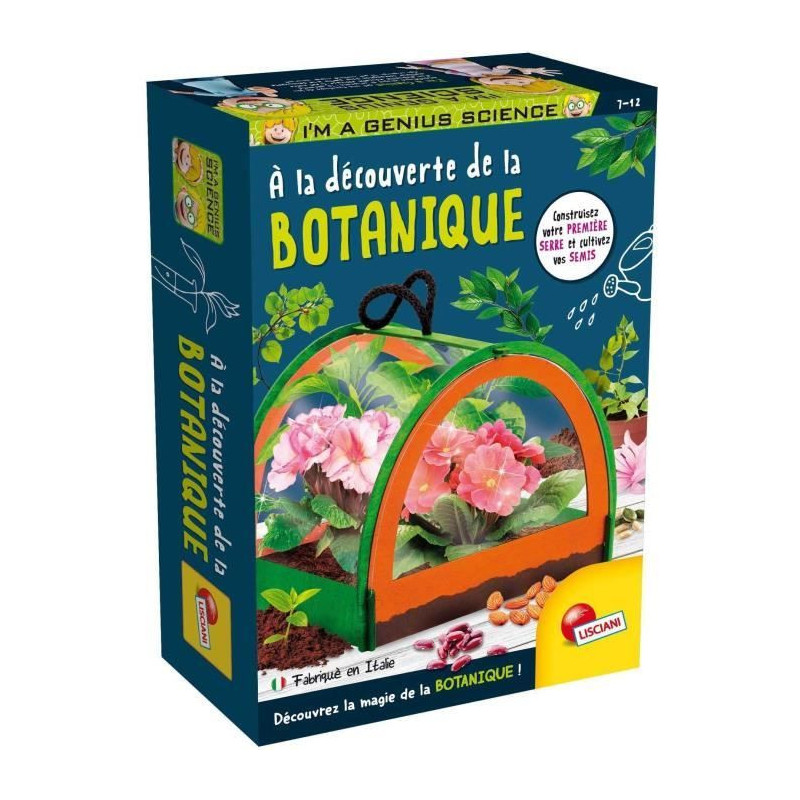 Botany Discovery - Science Kit - I'M A GENIUS POCKET - Miniature Green