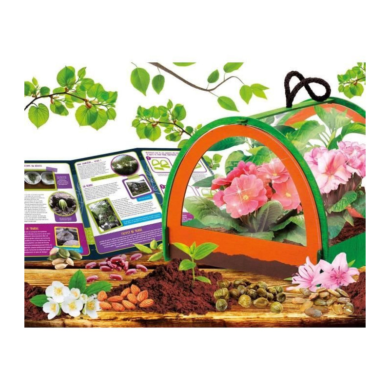 Botany Discovery - Science Kit - I'M A GENIUS POCKET - Miniature Green