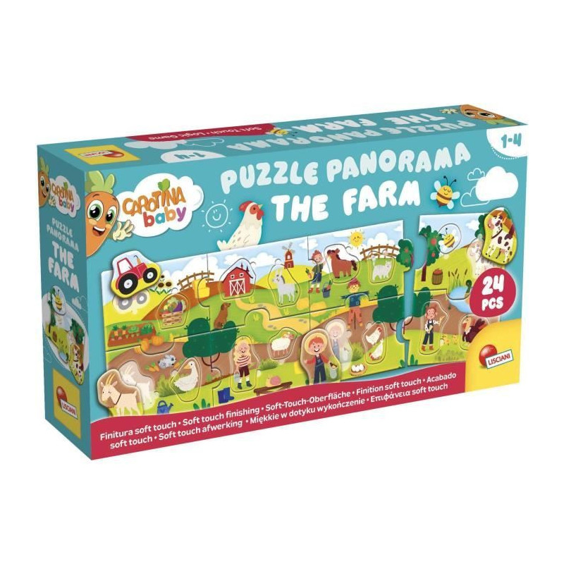 The Farm - Panoramic Puzzle - CAROTINA BABY - Development of logic, Fi