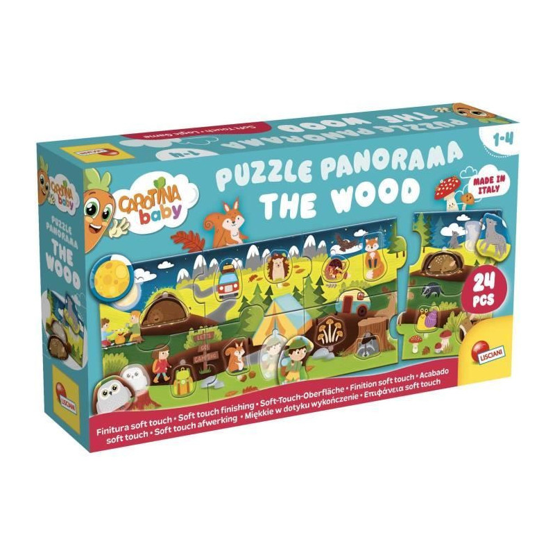 The Woods - Panoramic Puzzle - CAROTINA BABY - Development of logic, F