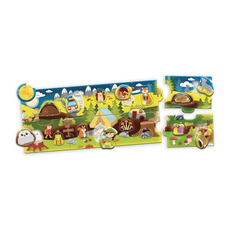 The Woods - Panoramic Puzzle - CAROTINA BABY - Development of logic, F