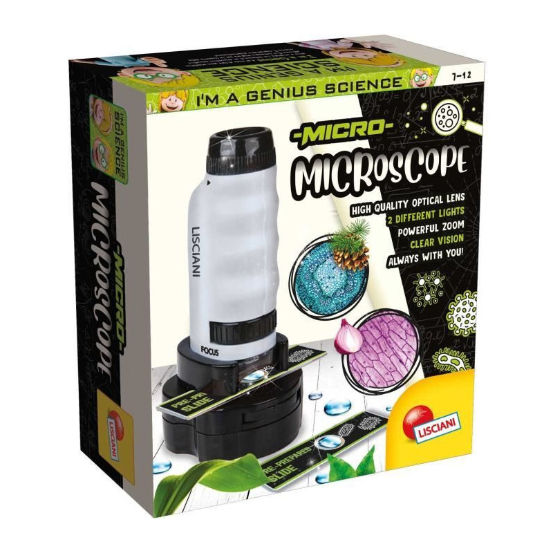 Portable Microscope - I'M A GENIUS - Powerful Magnification