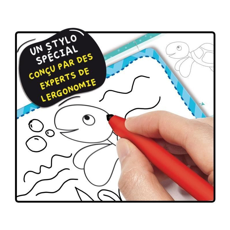 Educational kit to learn to draw - LISCIANI - Special pen included